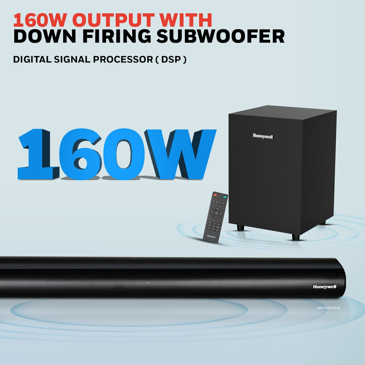 Honeywell Trueno U2000 2.1 Soundbar 160W