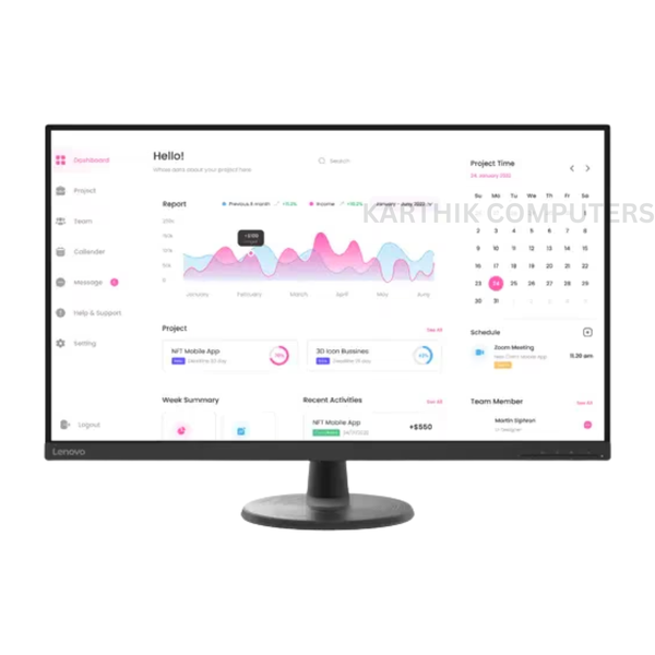 Lenovo D32-40 32-inch (31.5″) Full HD VA Monitor