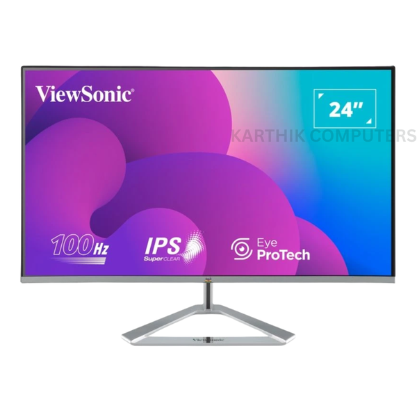 ViewSonic VX2476-SMHD-3 24-inch (23.8″) Full HD IPS 100Hz Monitor