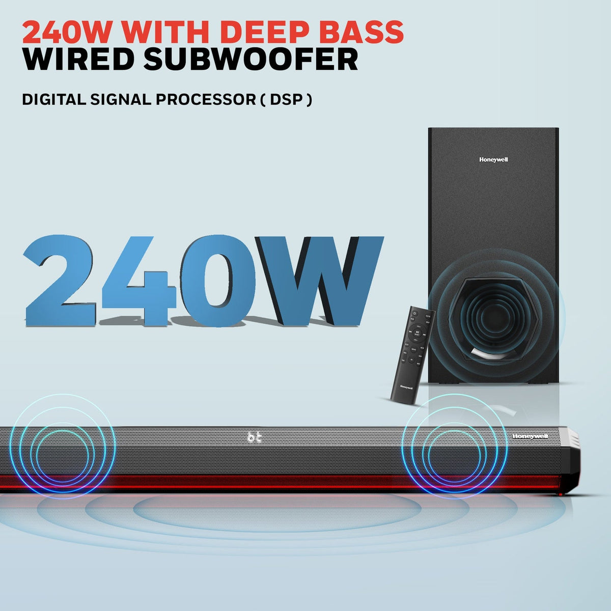 Honeywell Trueno U4000 Soundbar 240W