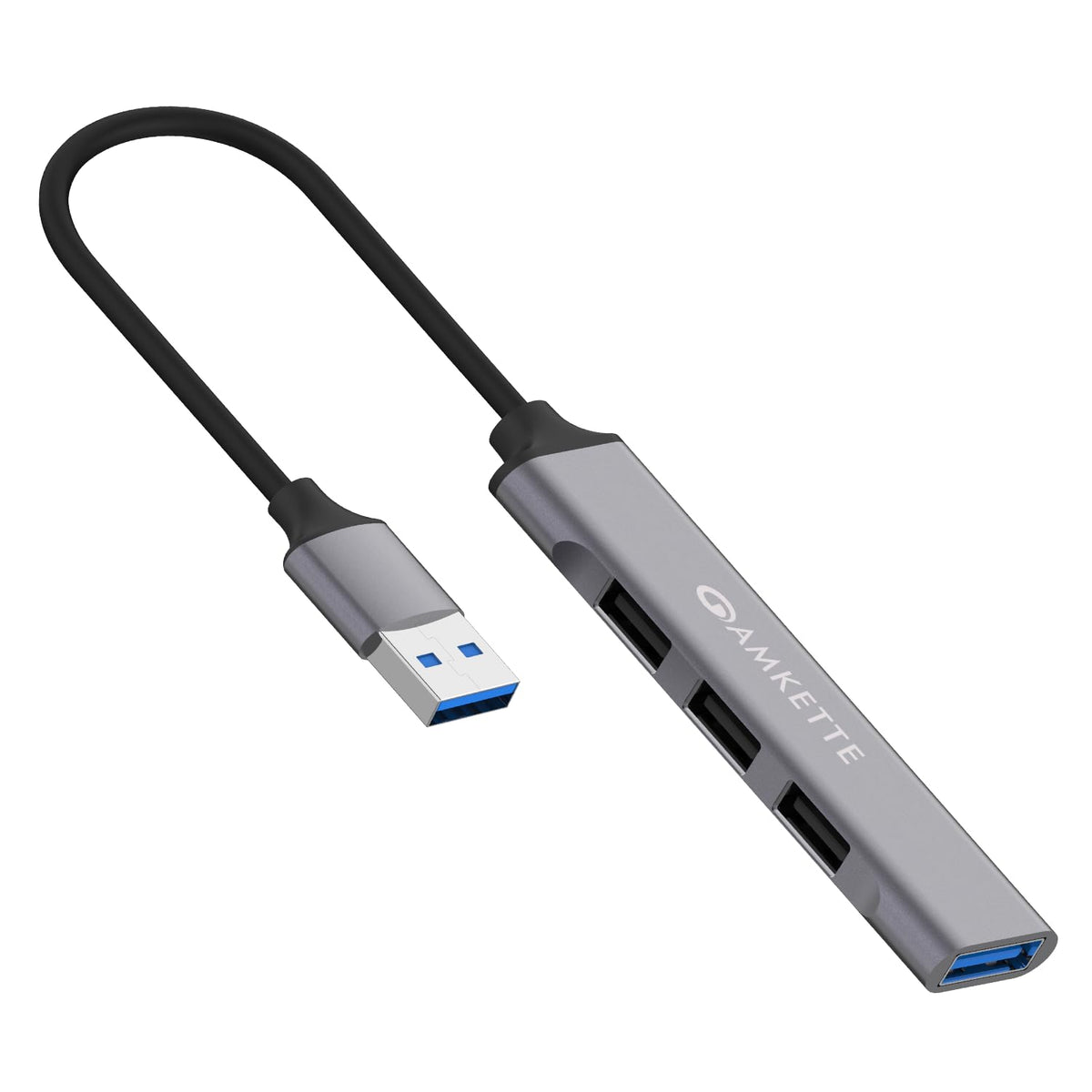 Amkette USB 3.0 + Type-C to RJ45 Gigabit Ethernet Adapter