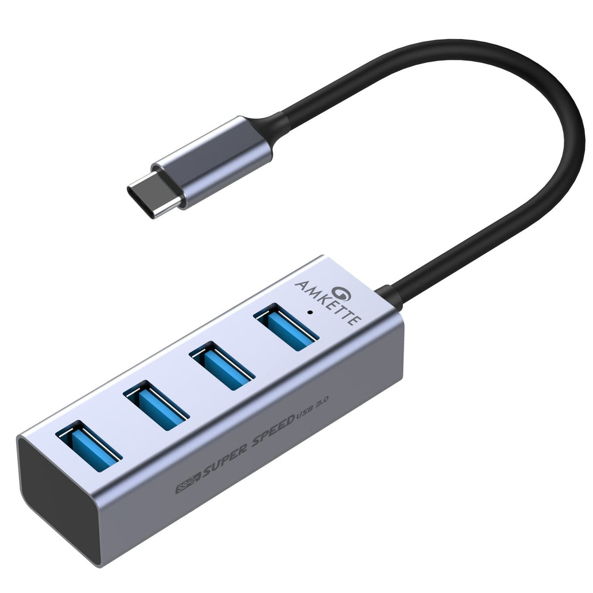 Amkette Type C 4 Port USB 3.0 Hub