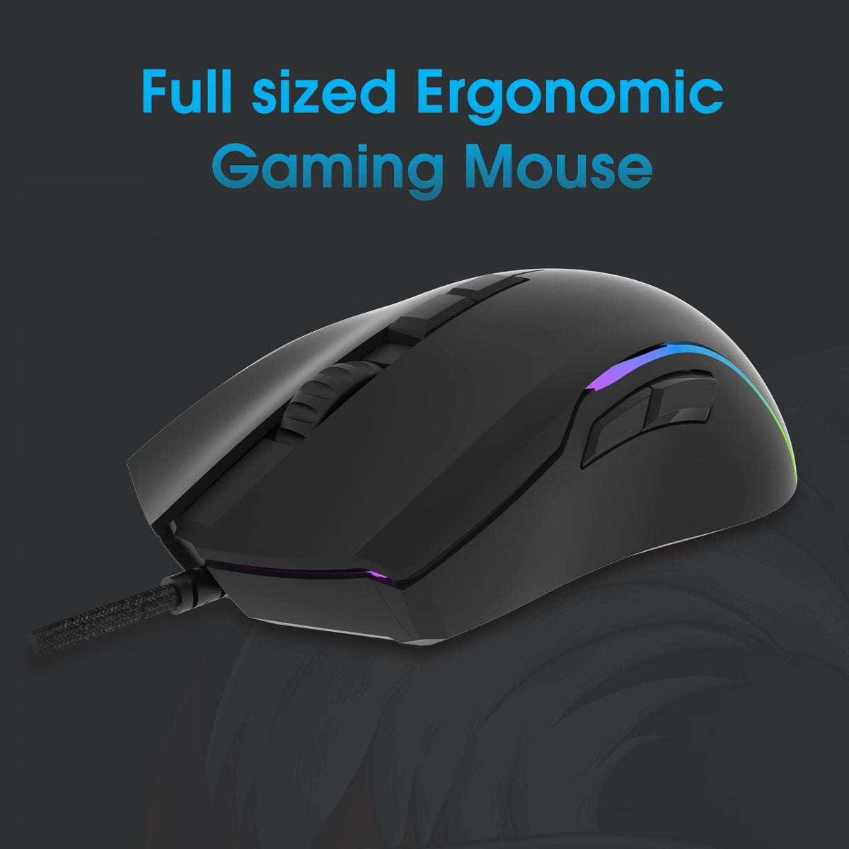 EvoFox Phantom Pro RGB Gaming Mouse USB