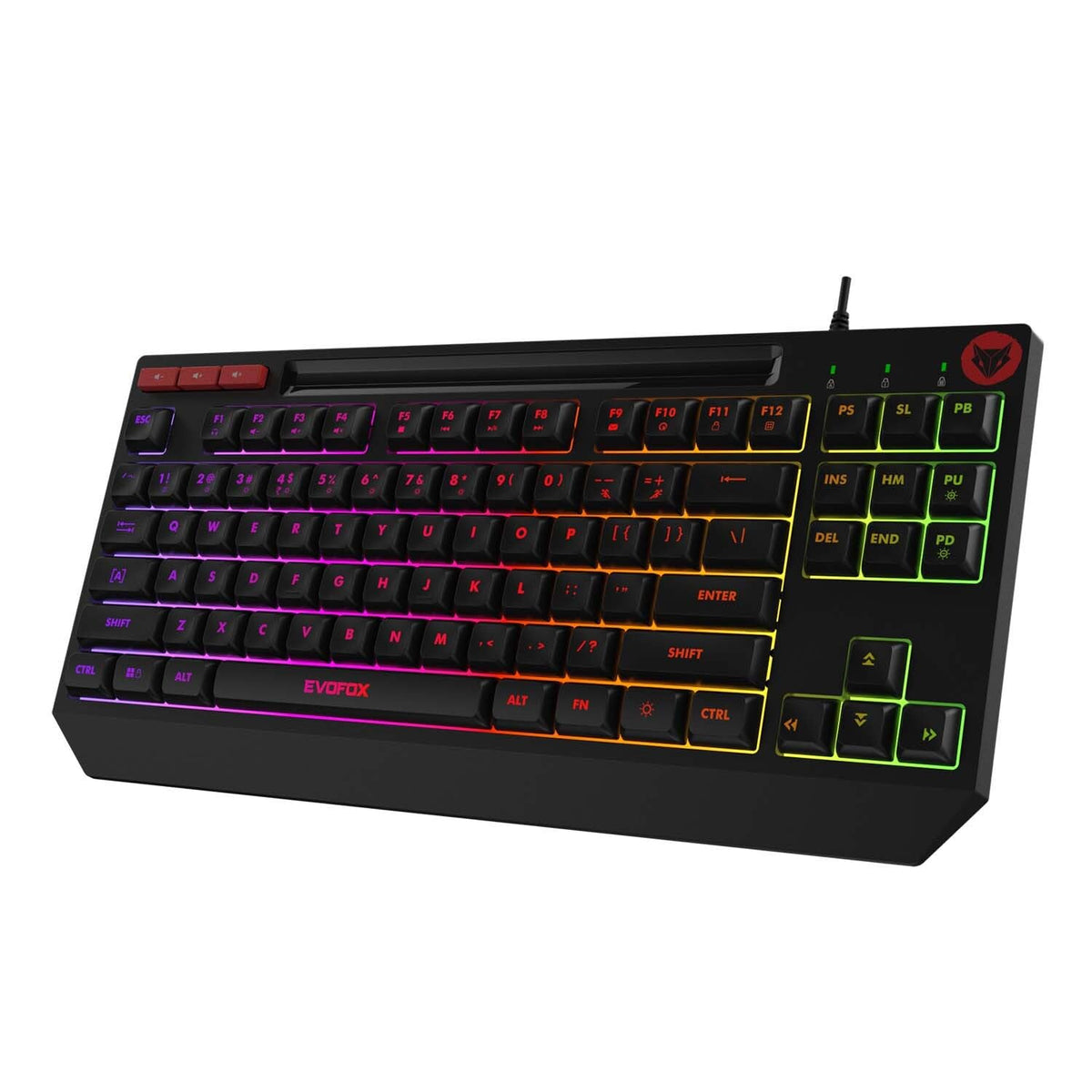 EvoFox Deathray TKL RGB Gaming Keyboard