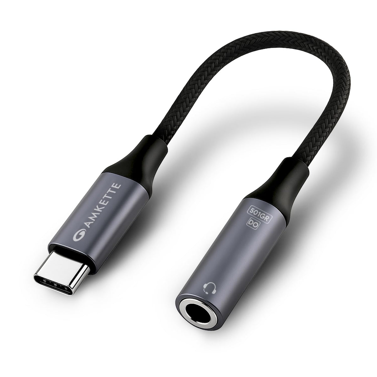 Amkette Type C to 3.5mm Audio Jack Connector
