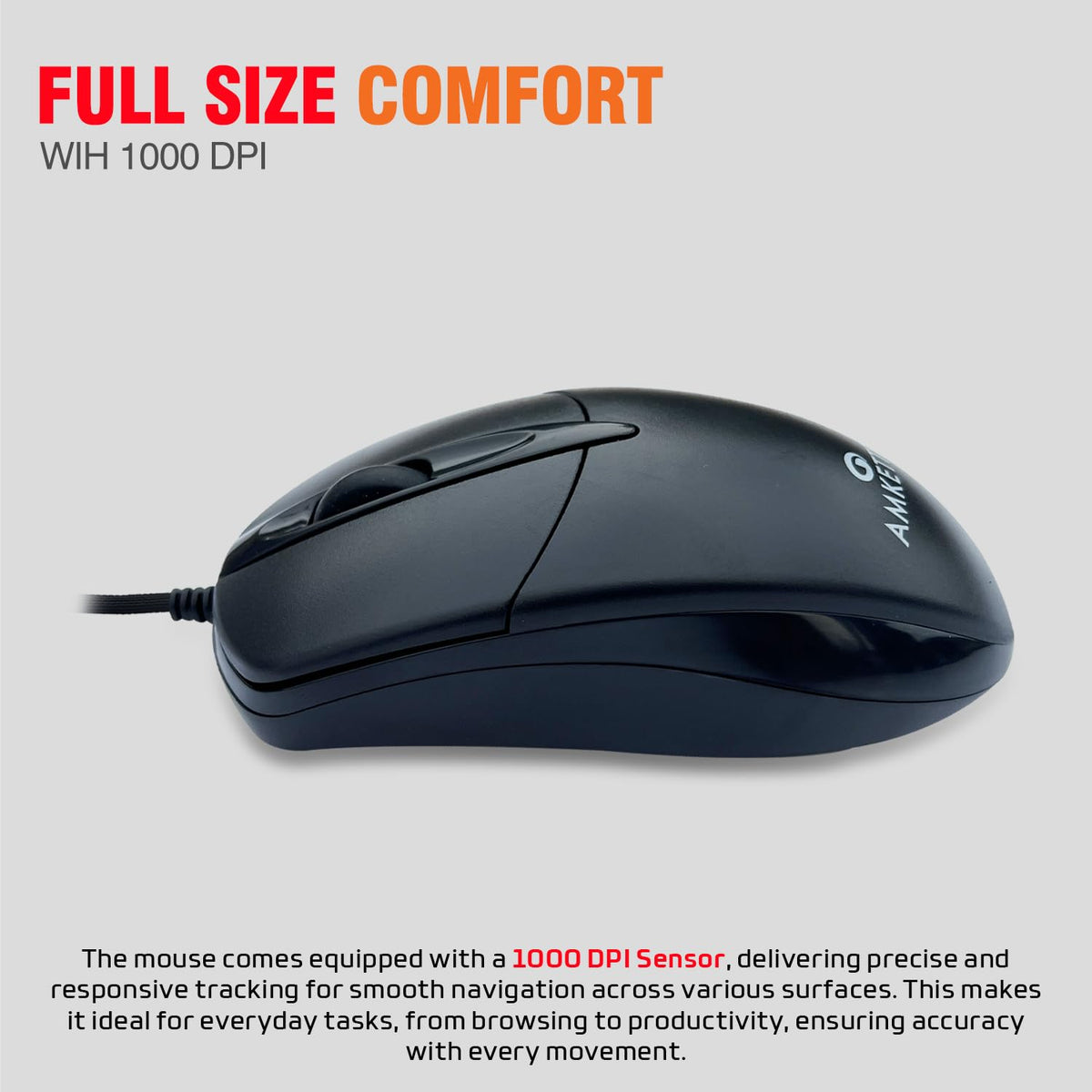 Amkette Lexus Neo Wired Keyboard & Mouse Combo