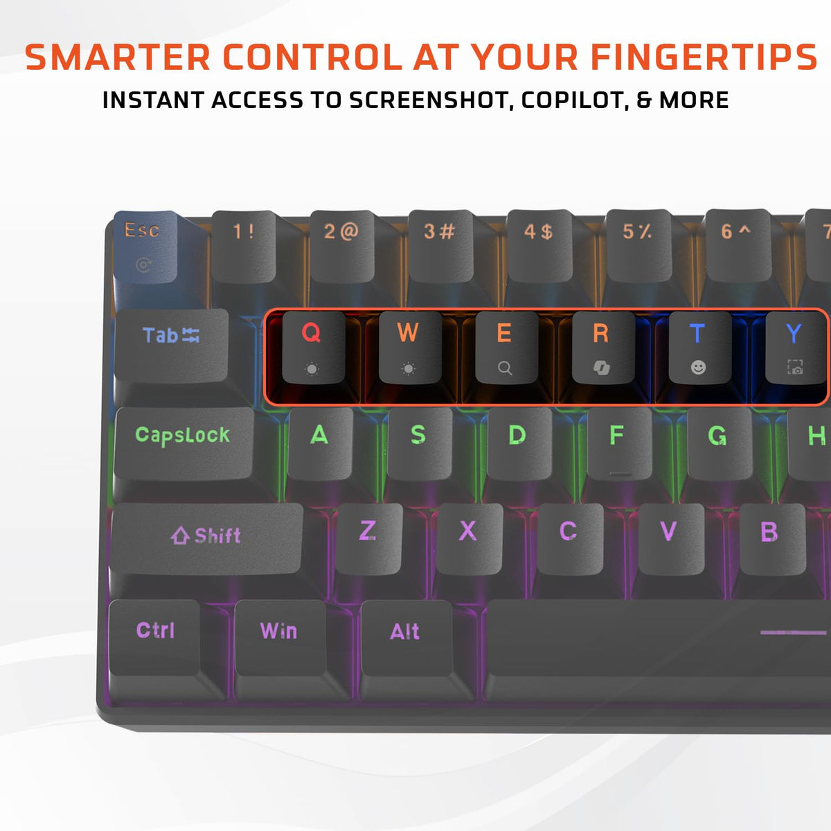EvoFox Katana S Mini Wired Mechanical Gaming Keyboard