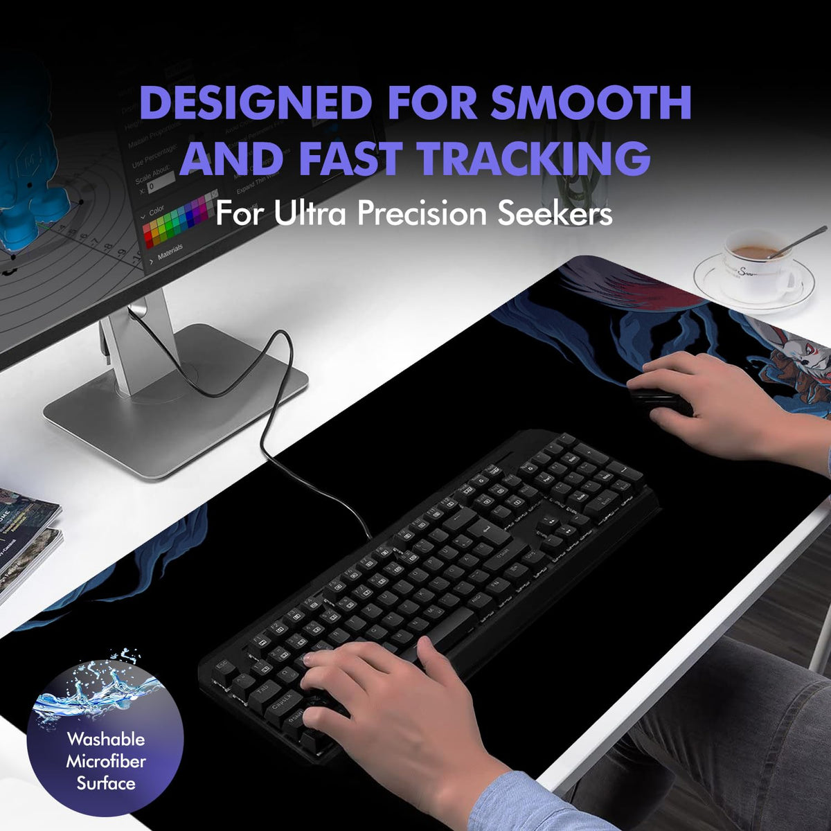 EvoFox Falcon X85 Extra Large Gaming Deskpad
