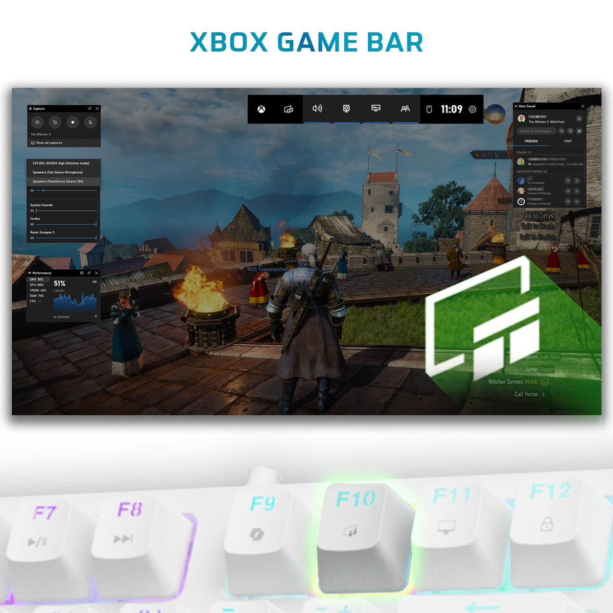 EvoFox Katana X2 FS Wired Mechanical Gaming Keyboard