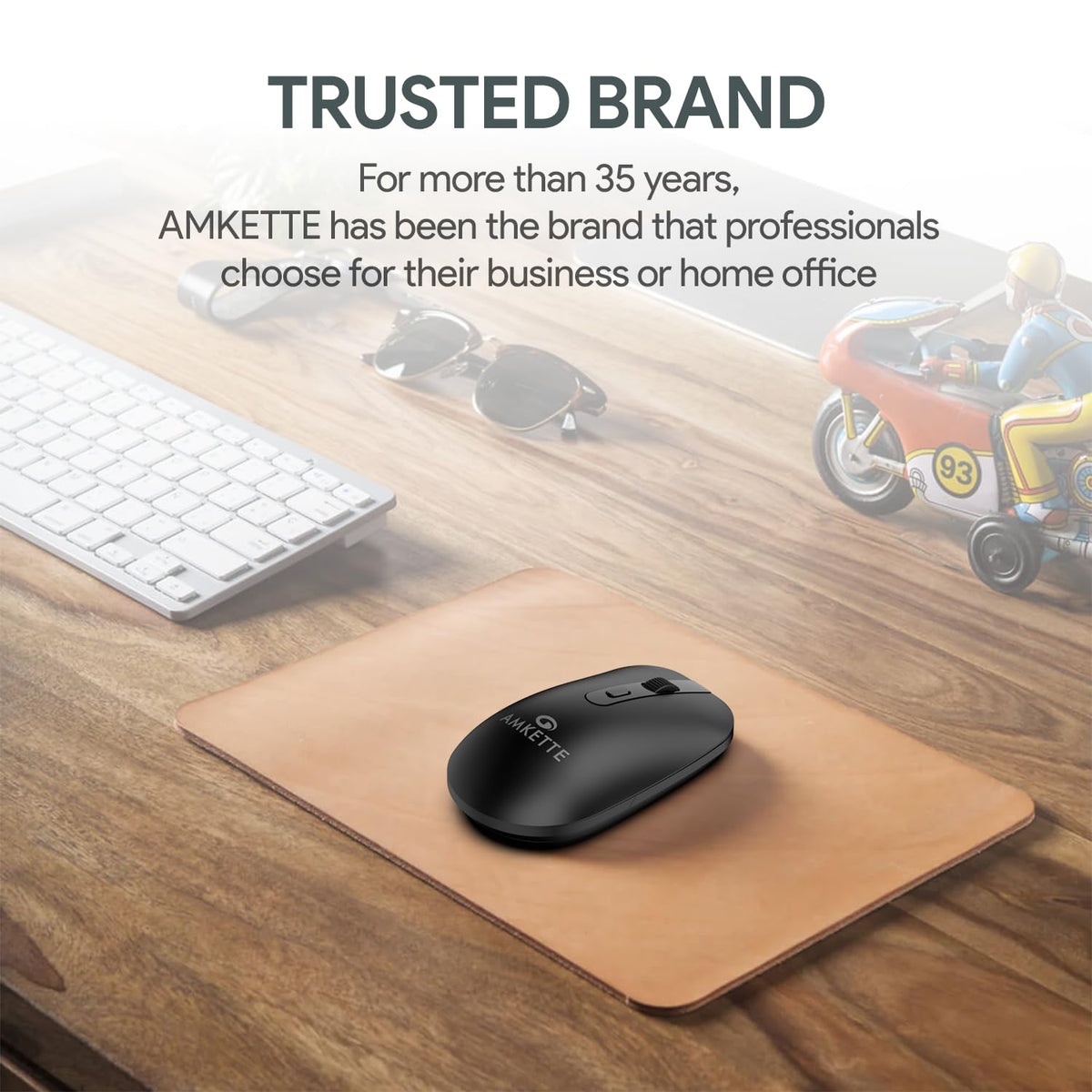 Amkette Hush Pro Edge Wireless Mouse