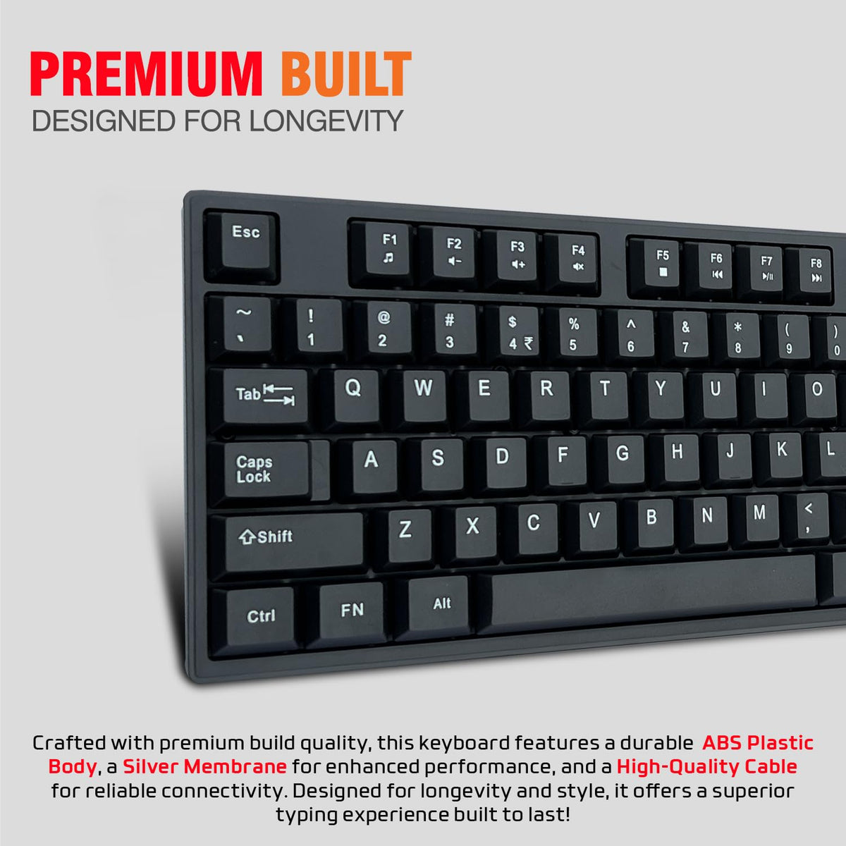 Amkette Lexus Neo Wired Keyboard & Mouse Combo
