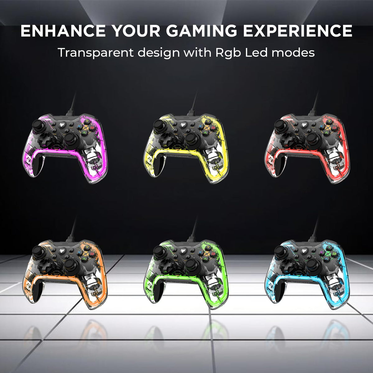 EvoFox Elite X RGB Wired Gamepad for PC