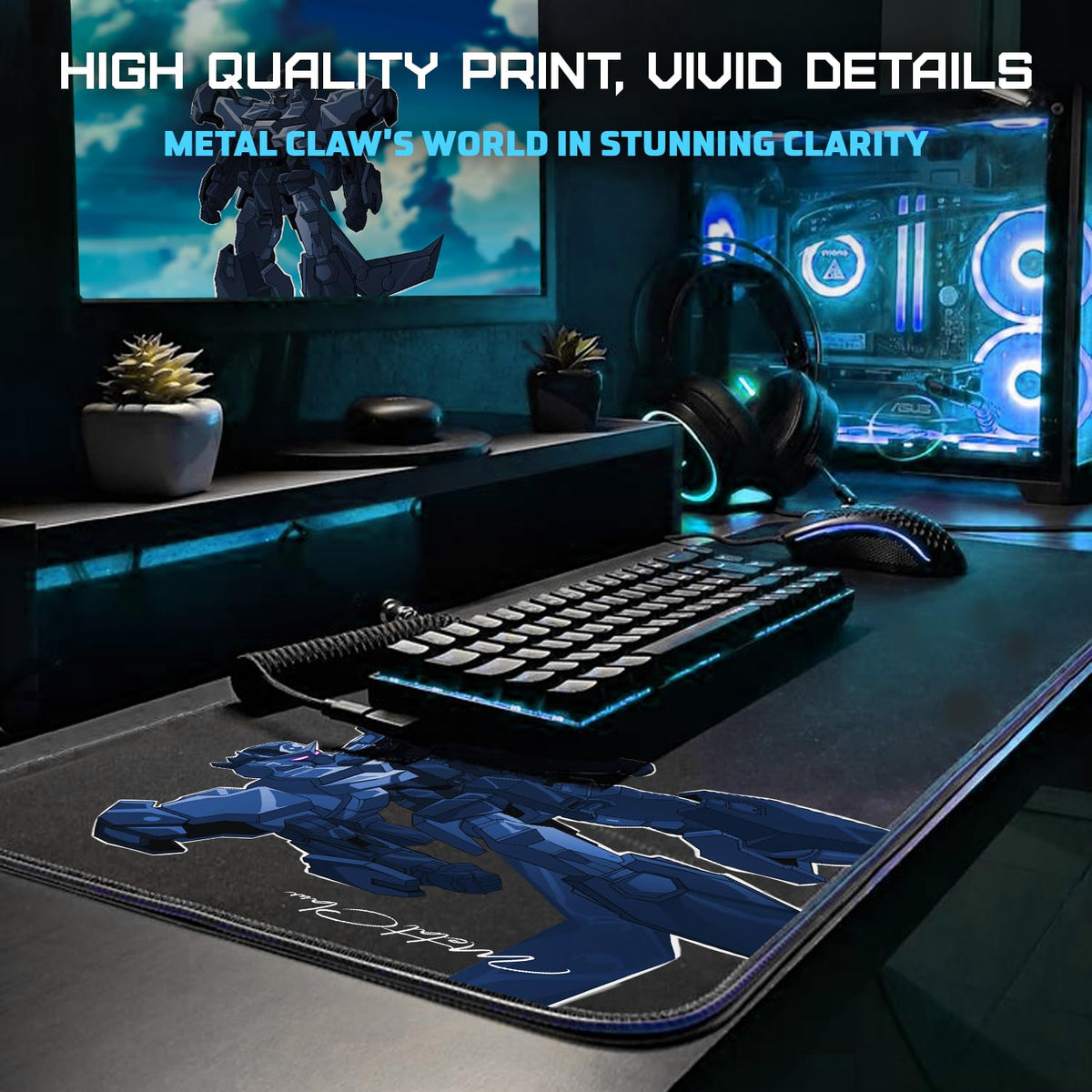 EvoFox Metal Claw X85 Gaming Mouse Pad