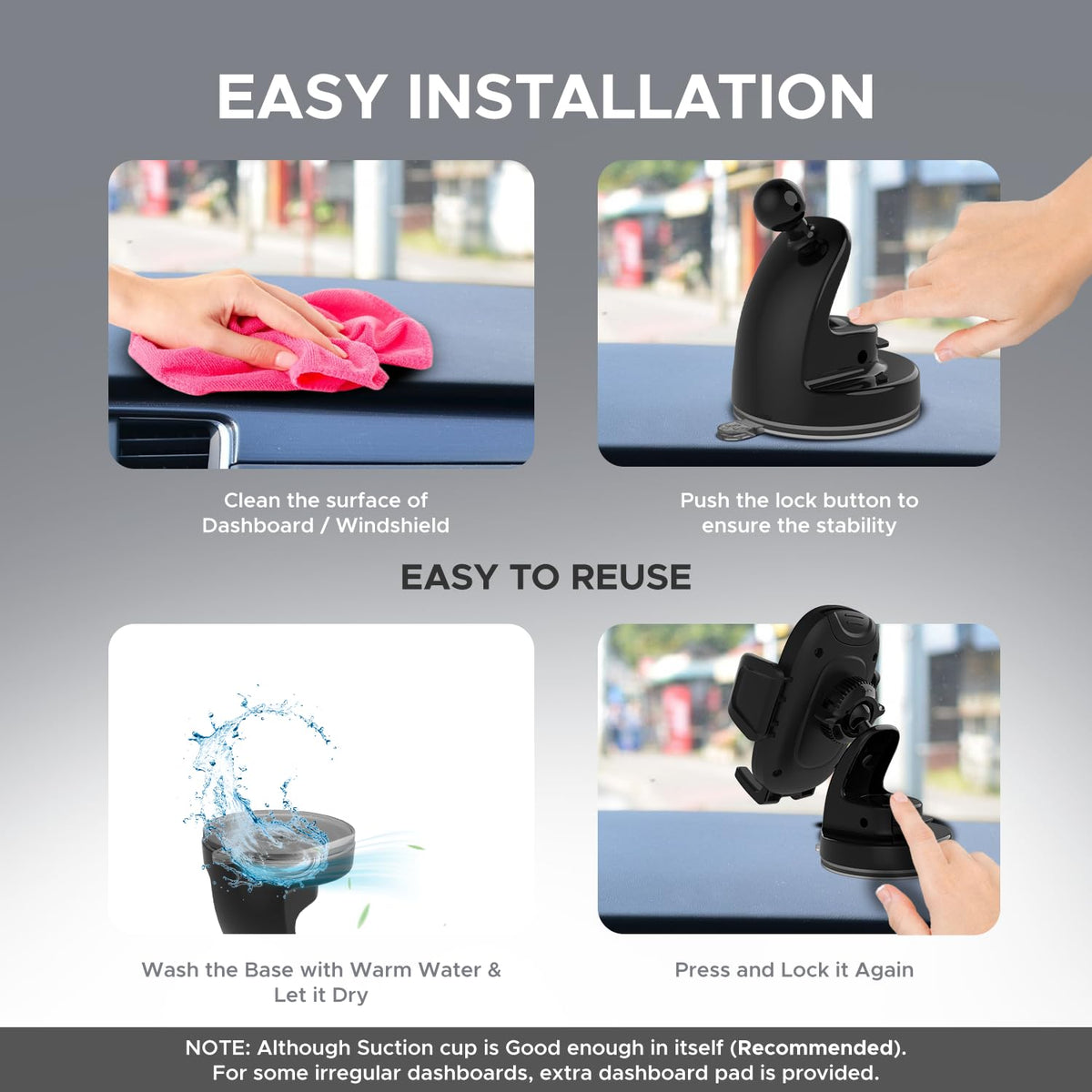 Amkette iGrip Drive Compact Car Phone Holder
