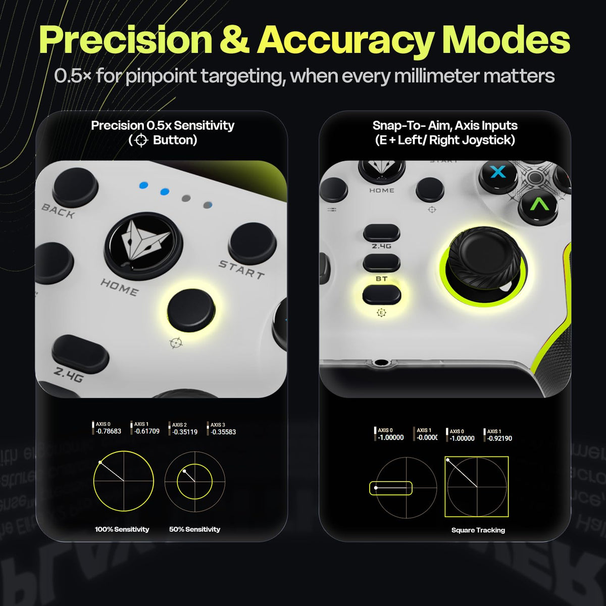 EvoFox Elite X2 Pro Tri Mode Wireless Gamepad 1000Hz