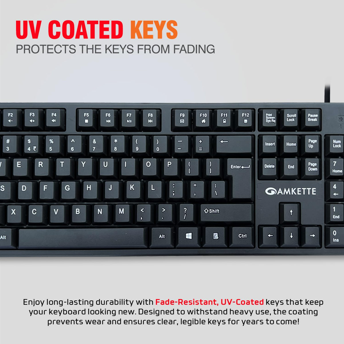 Amkette Lexus Neo Wired USB Multimedia Keyboard