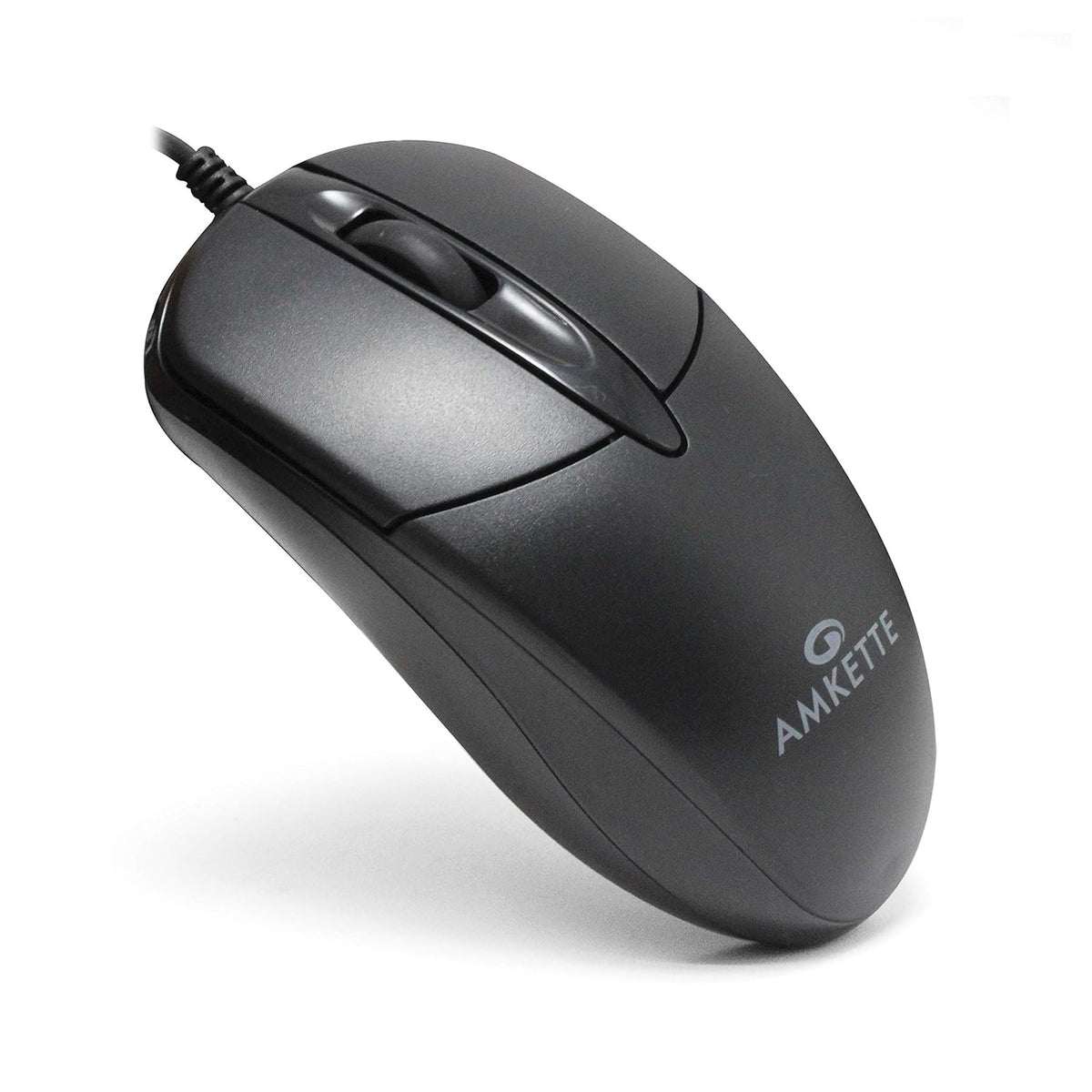 Amkette Kwik Pro 8 Wired USB Optical Mouse