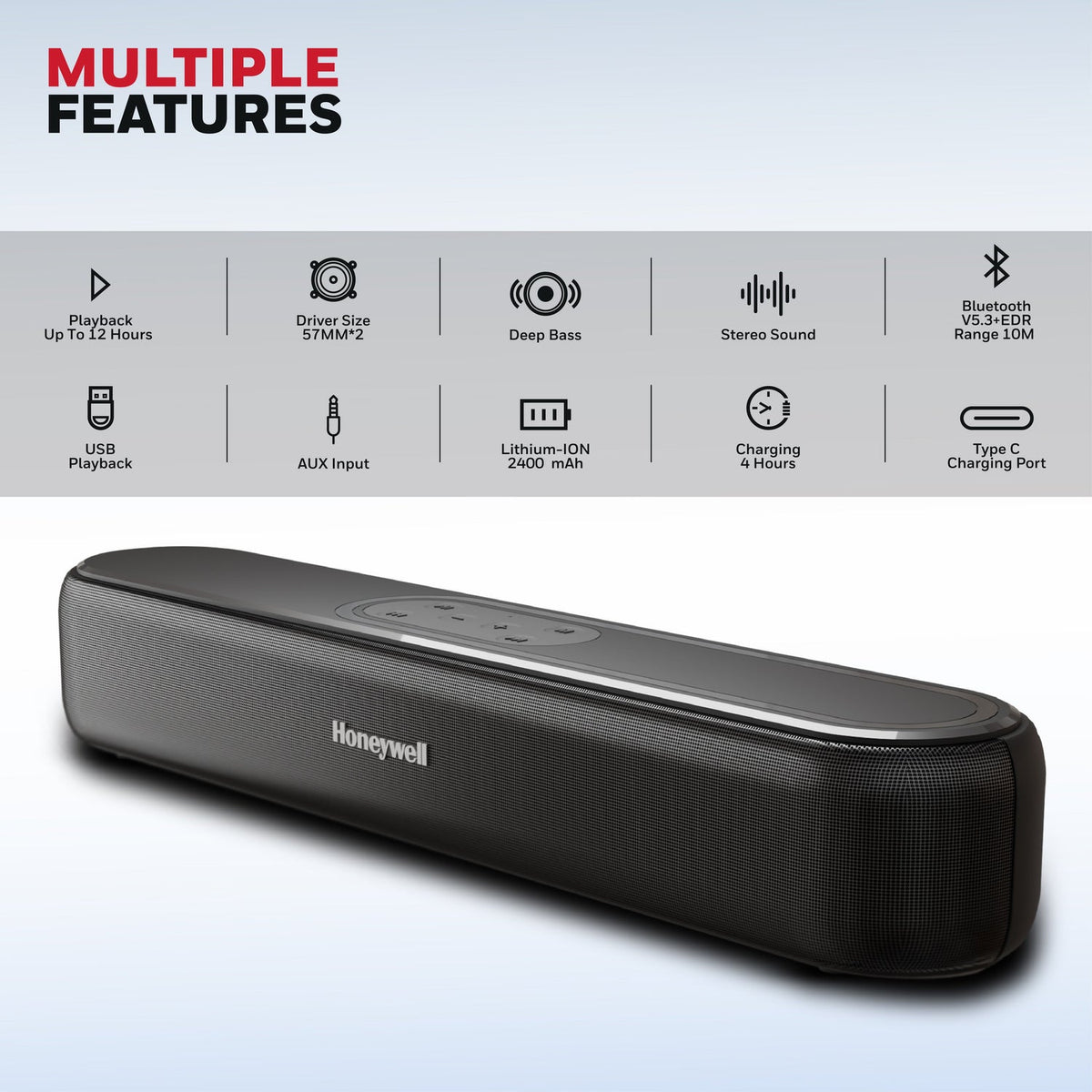 Honeywell Moxie V3000 Soundbar