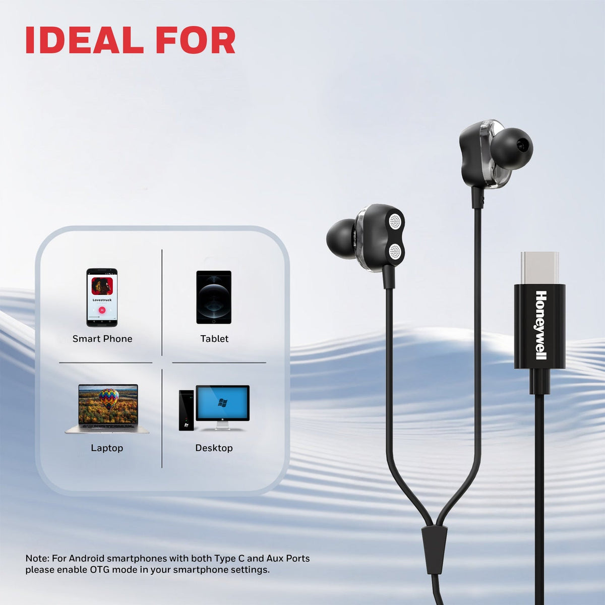 Honeywell Suono P80 Wired Earphones