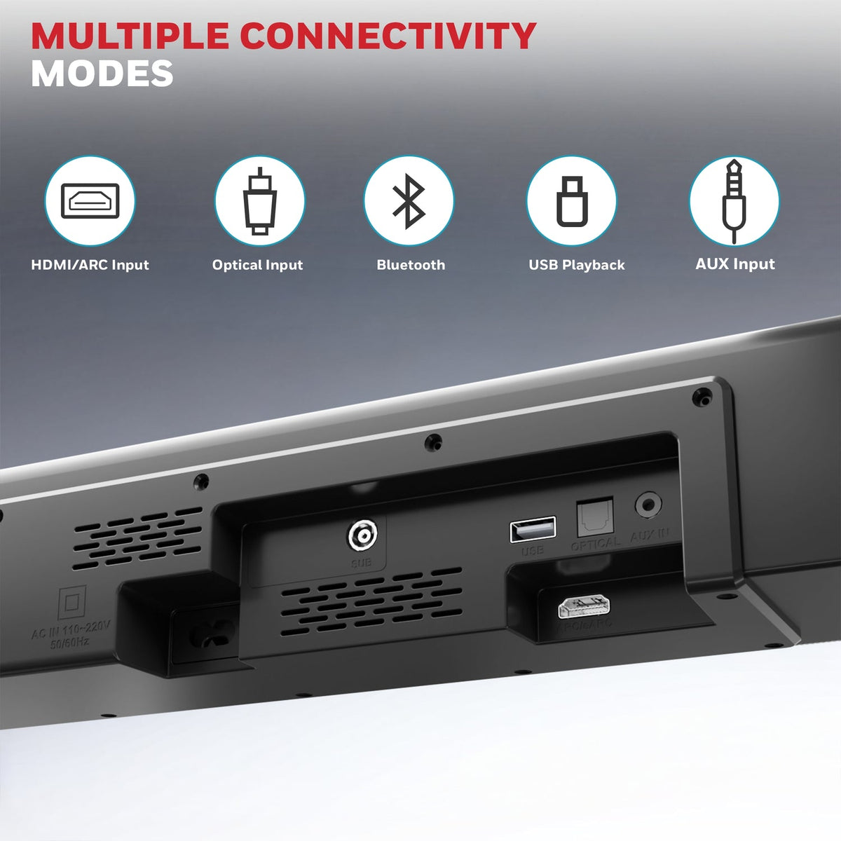 Honeywell Trueno U8000 5.1 Dolby Atmos Soundbar 700W