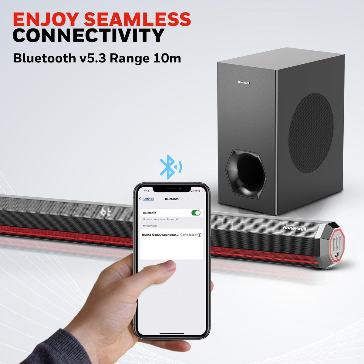 Honeywell Trueno U4000 Soundbar 240W