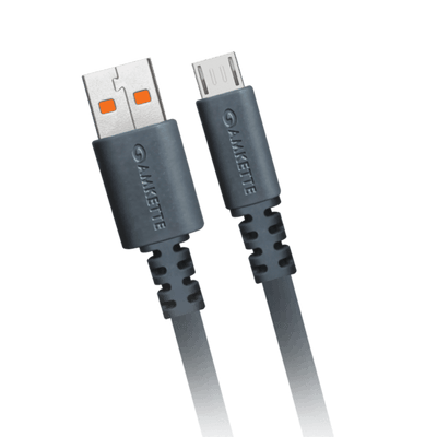 Amkette ChargePro 3A Micro USB Flat Cable 1.5m