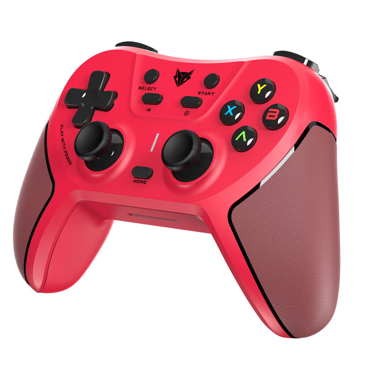 EvoFox One S Tri-Mode Wireless Gamepad with Hall Joysticks – Red