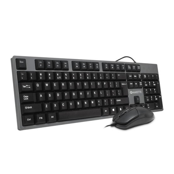 Amkette Lexus Neo Wired Keyboard & Mouse Combo