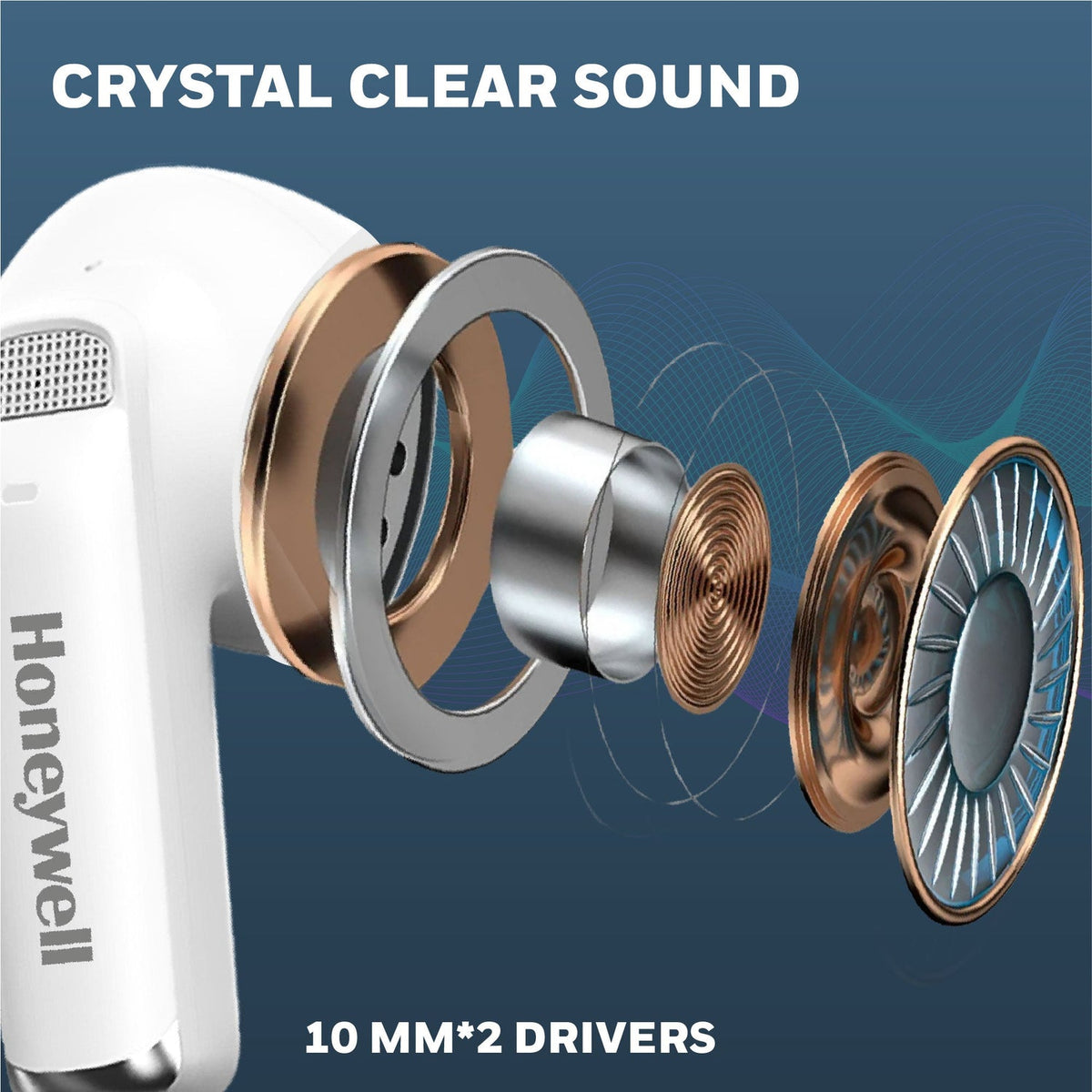 Honeywell Trueno U5100 Truly Wireless ANC Earbuds
