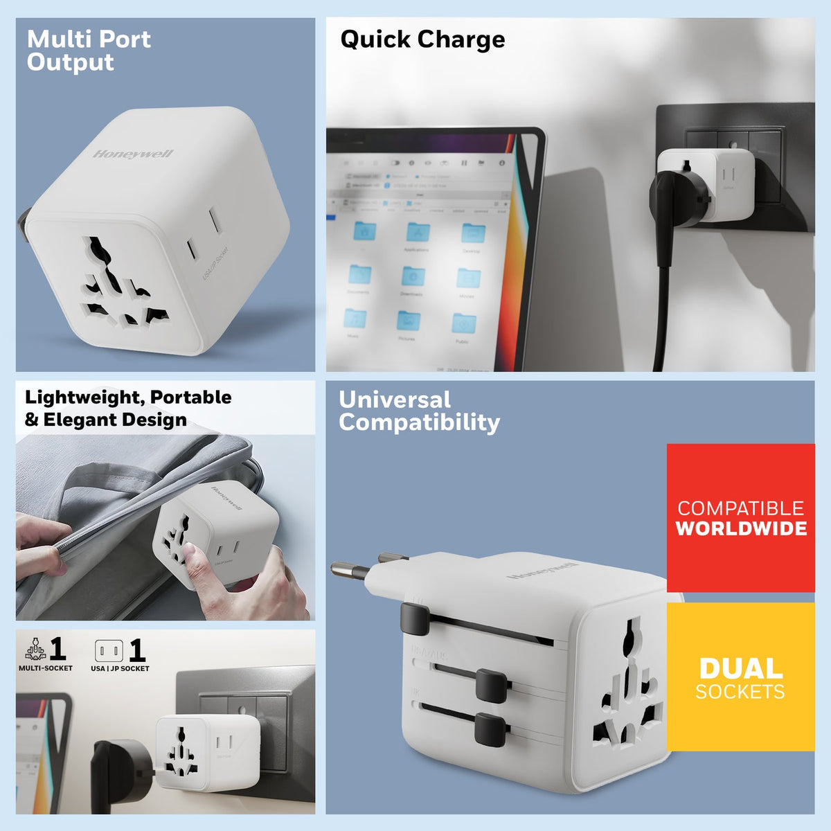 Honeywell World Travel Adapter (Platinum Series)
