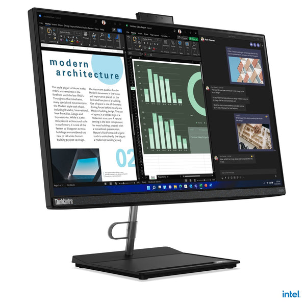 Lenovo ThinkCentre neo 30a 24 AIO – 23.8″ · i3-1215U · 8GB · 512GB SSD · Win 11 Pro