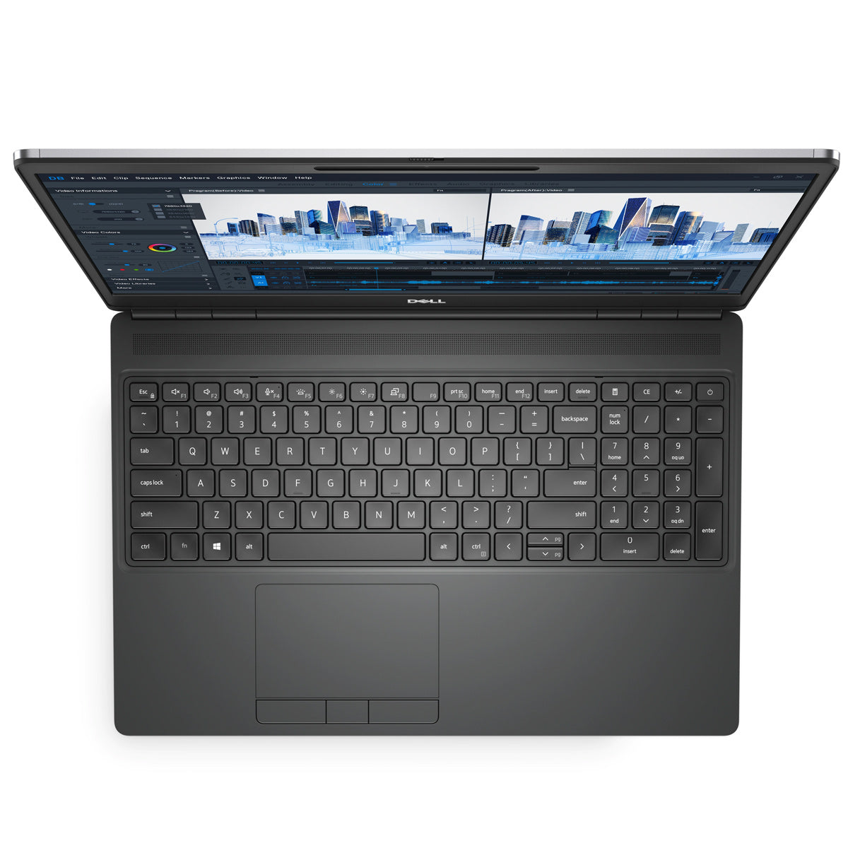 Dell Precision 7560 refurbished mobile workstation (model reference photo 2)
