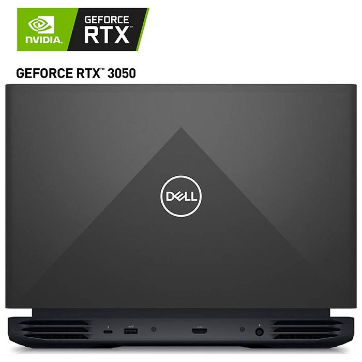 Dell G15 5520 rear view reference photo