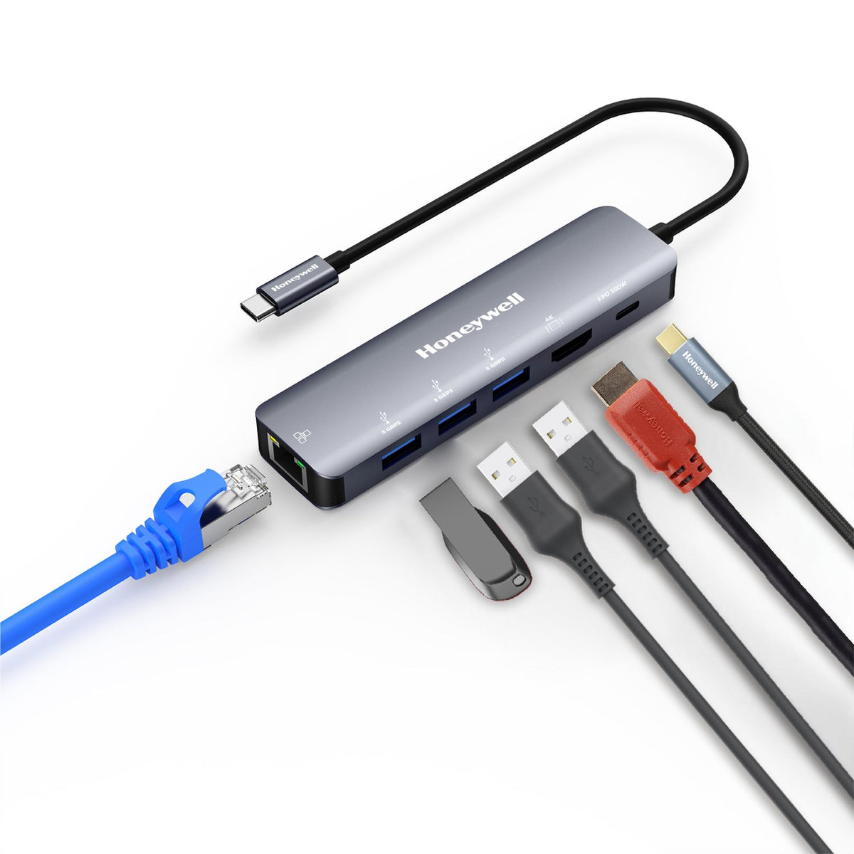 Honeywell USB-C Docking Station 6-in-1 (Platinum Series)
