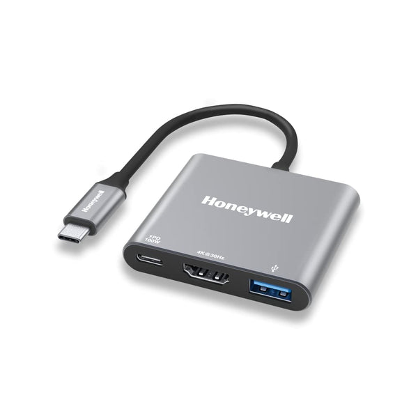 Honeywell Type-C to HDMI Adapter with PD Charging & USB 3.0 (Platinum Series)