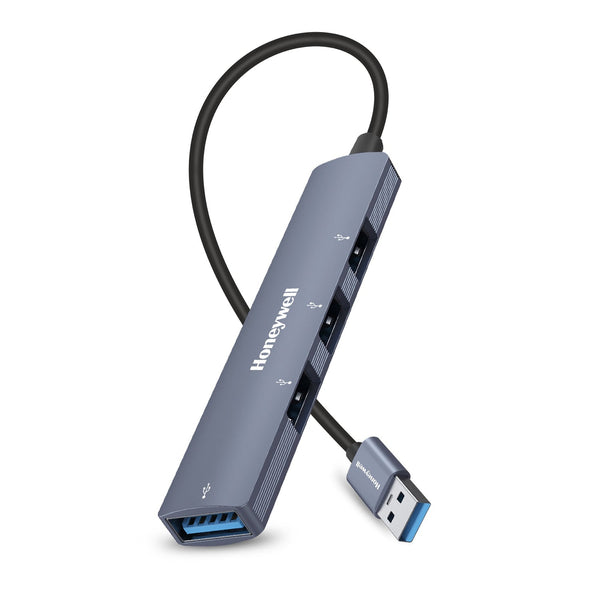 Honeywell Momentum 4-Port USB Hub (1× USB 3.0 + 3× USB 2.0)