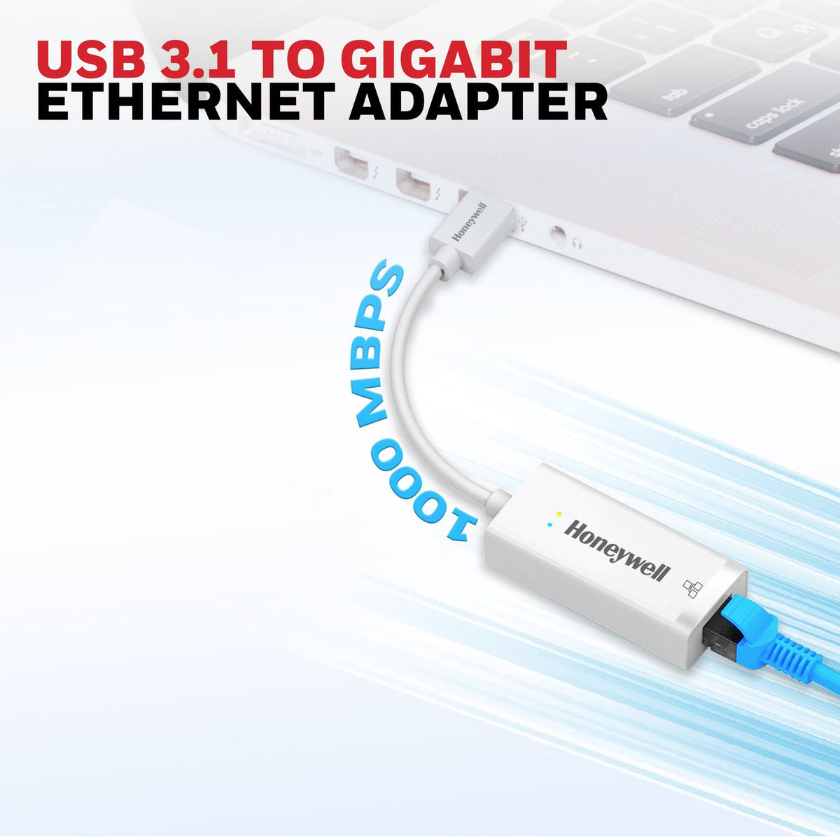 Honeywell USB 3.1 to Gigabit Ethernet Adapter (Platinum Series)