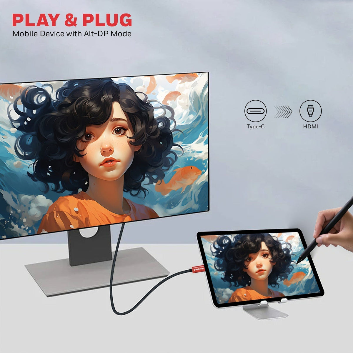 Honeywell USB Type-C to HDMI Cable (Platinum Series)