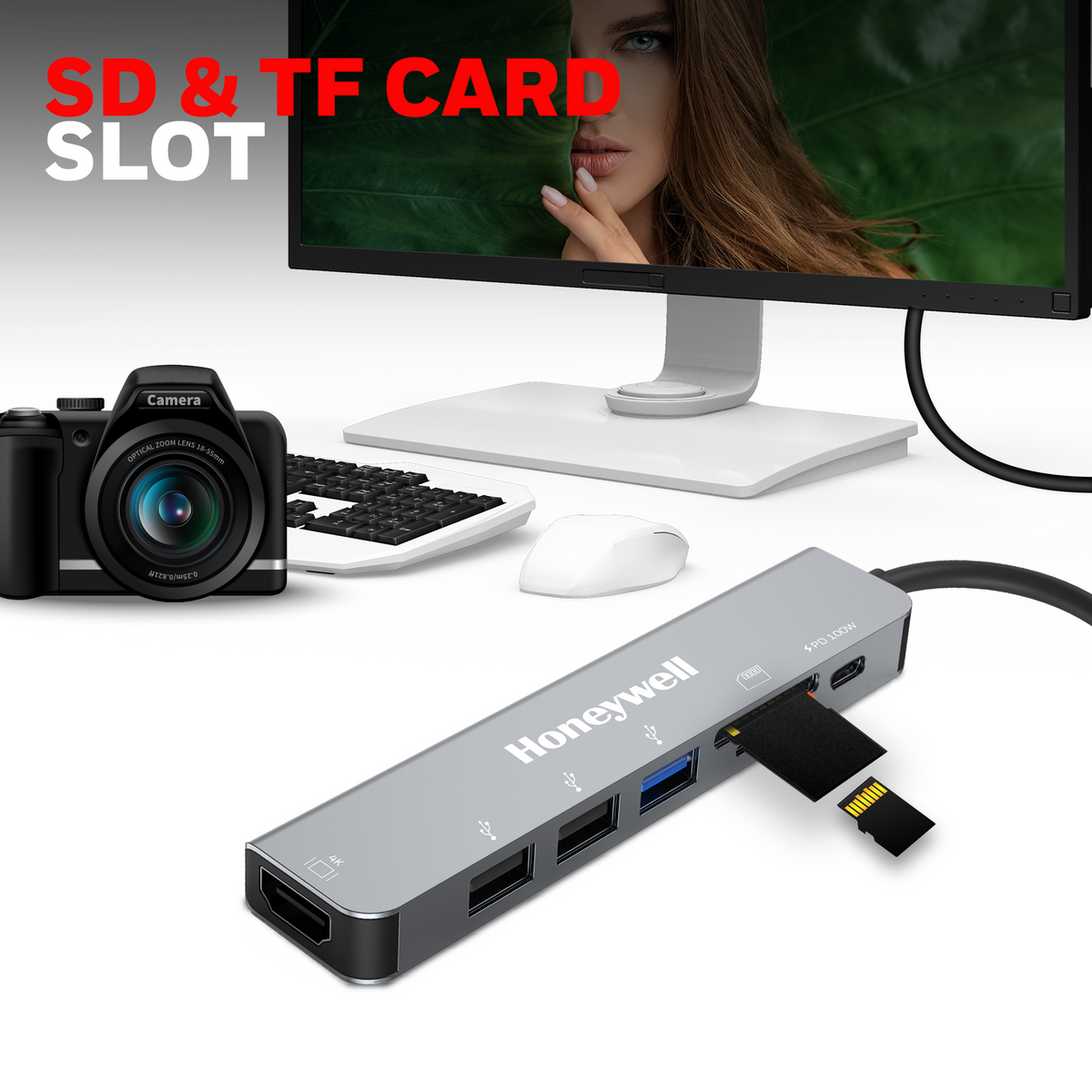 Honeywell USB-C Docking Station 7-in-1 (Platinum Series)