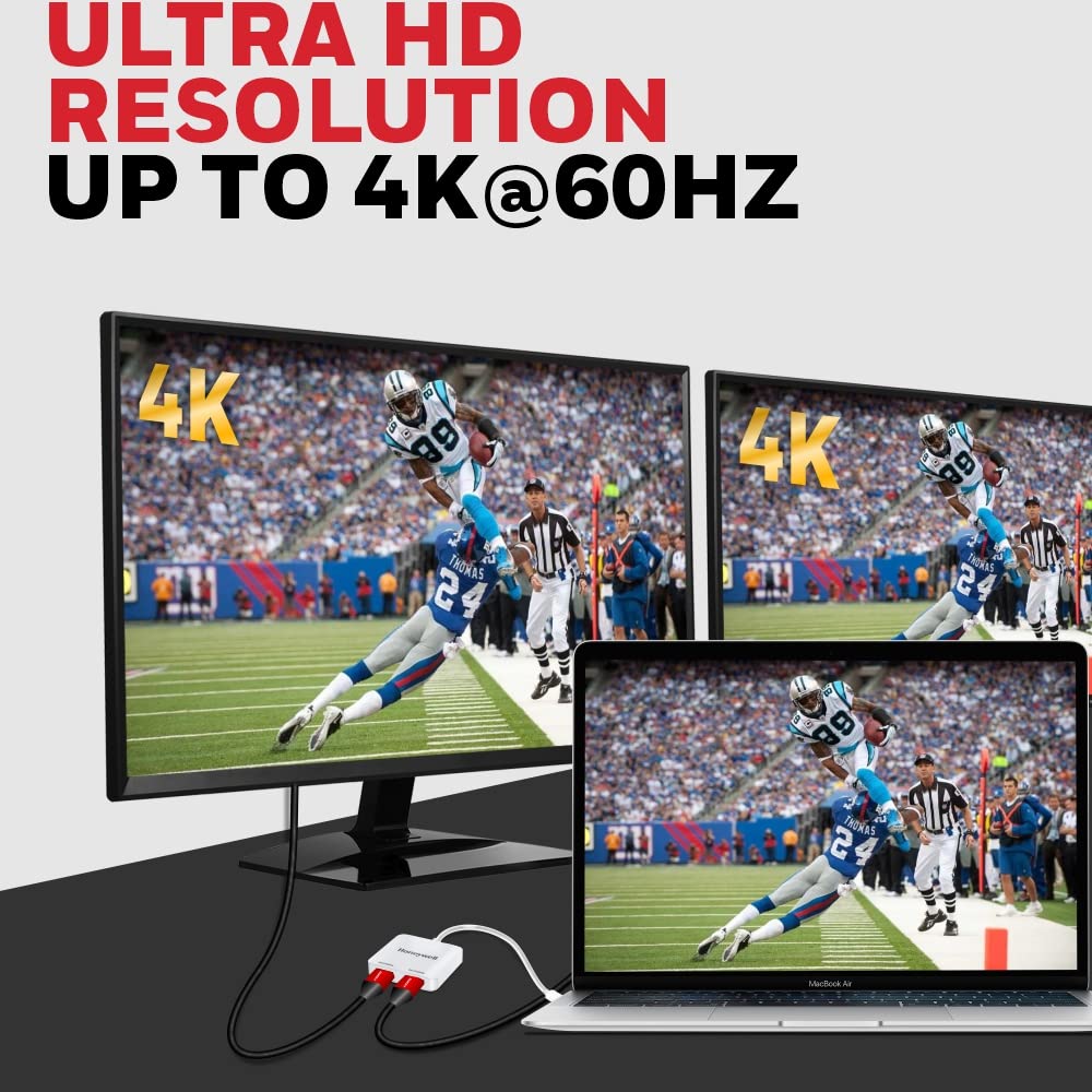 Honeywell Type-C to Dual HDMI Adapter (Platinum Series)