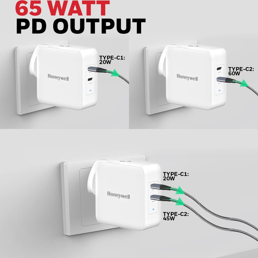 Honeywell Zest 65W GaN Charger (Ultimate Series)