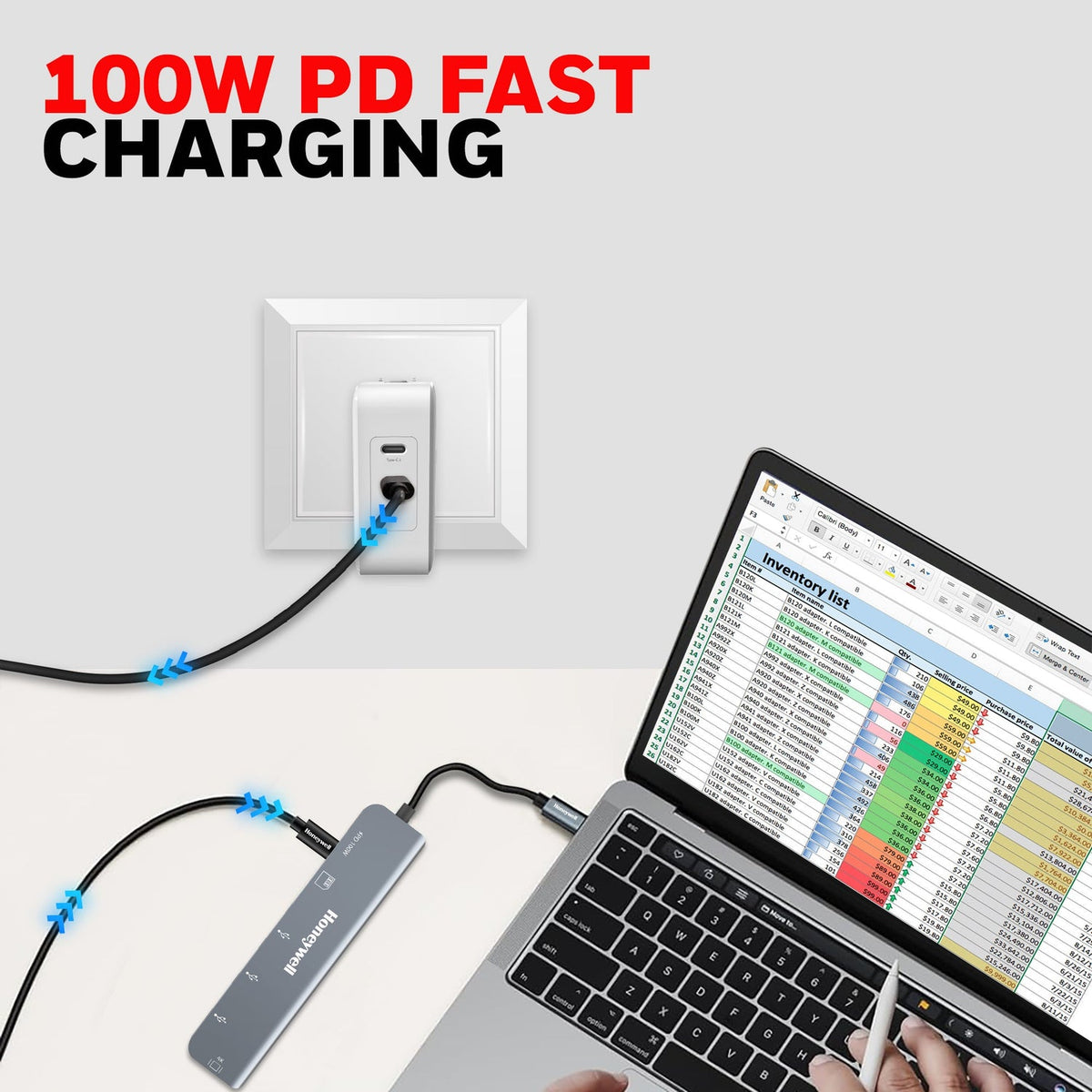 Honeywell USB-C Docking Station 7-in-1 (Platinum Series)