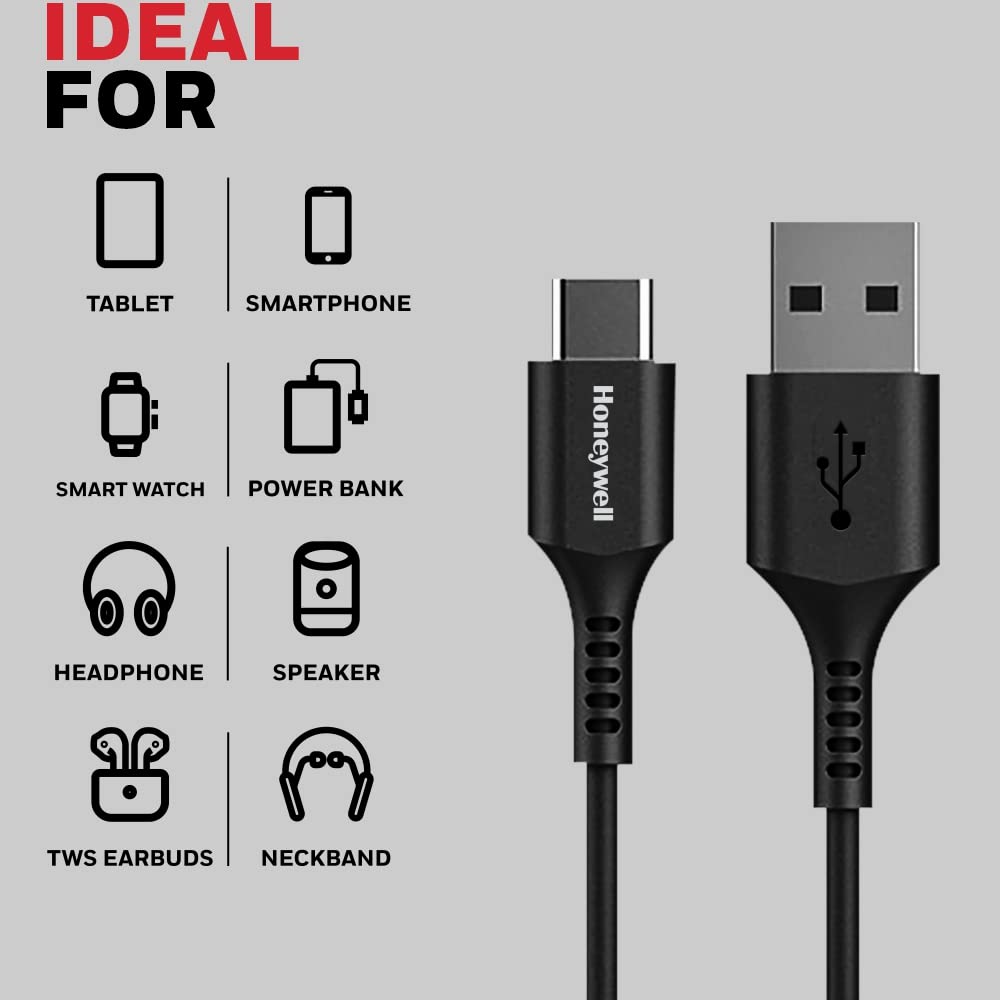Honeywell USB-A to Type-C Cable (Platinum Series)