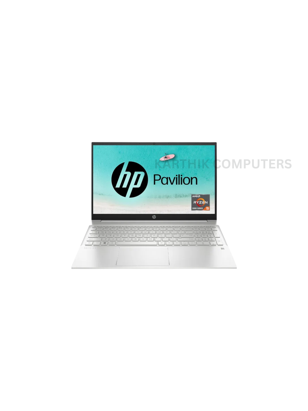 HP Pavilion 15-eh2024AU | AMD Ryzen 5 5625U | 16GB RAM | 512GB SSD | 15.6-inch FHD IPS Thin and Light Laptop with Office 2021