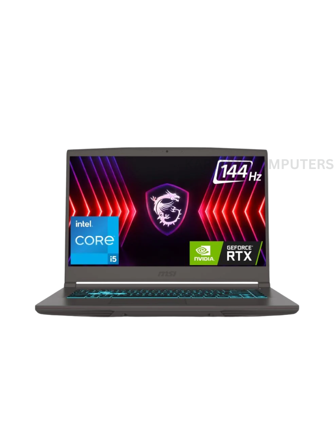 MSI Thin 15 B13UC-125IN | 13th Gen Intel Core i5-13420H | NVIDIA RTX 3050 4GB | 16GB RAM | 512GB SSD | 15.6-inch FHD 144Hz Gaming Laptop