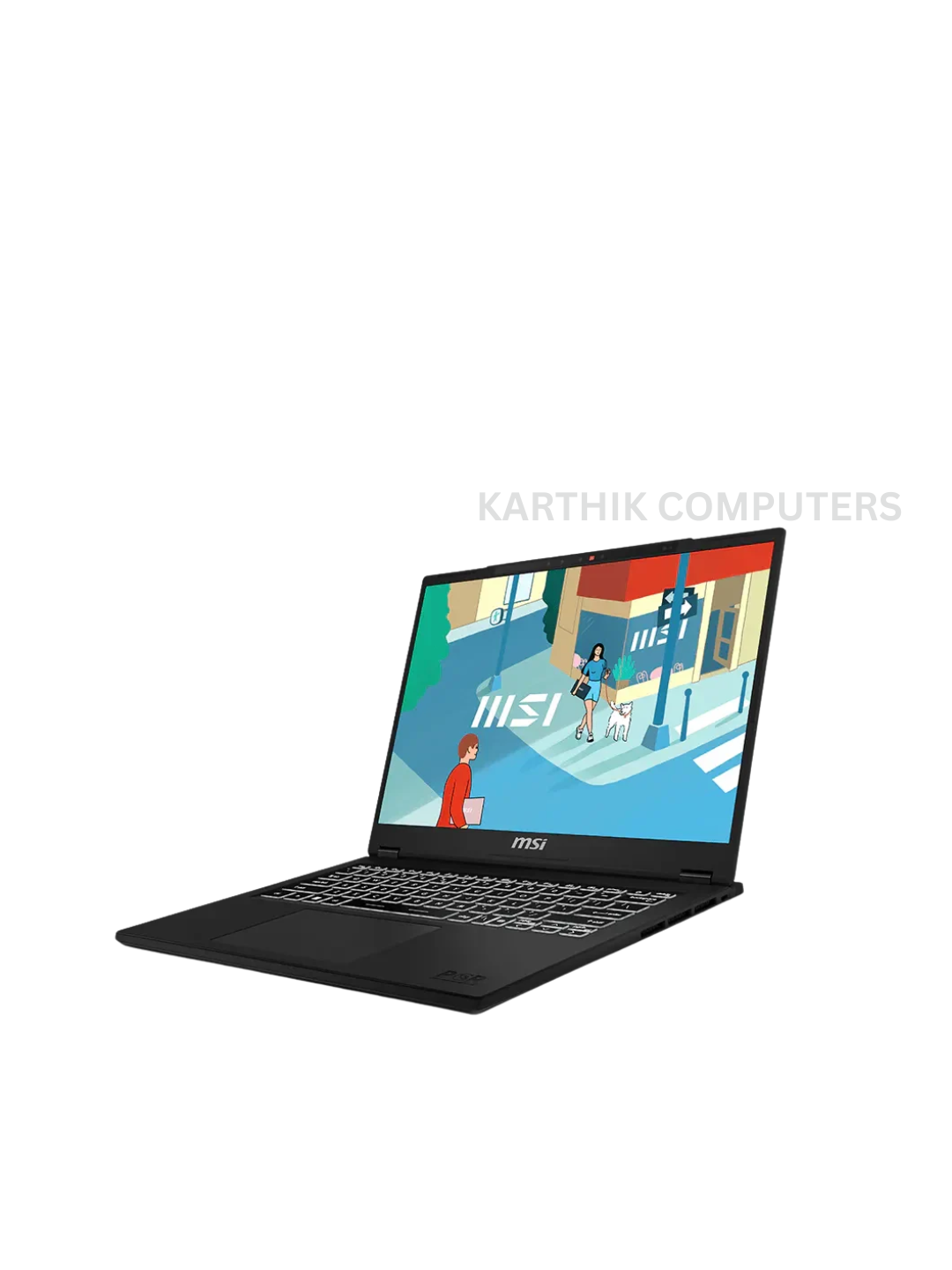 MSI Modern 14 H D13MG-406XIN | 13th Gen Intel Core i5-13420H | 16GB RAM | 512GB SSD | 14-inch FHD+ Business Laptop (DOS) | 1.6kg