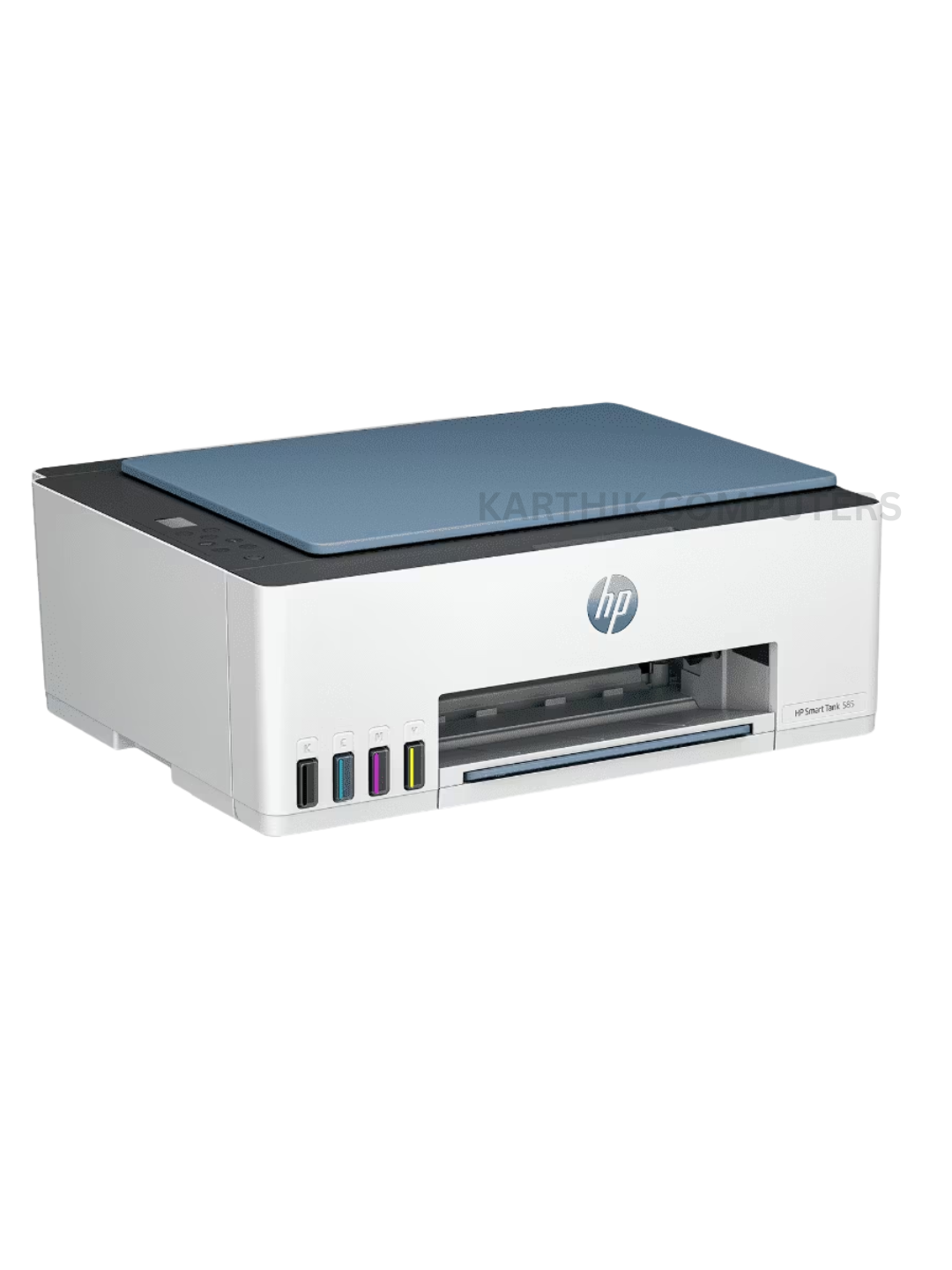 HP Smart Tank 585 Wireless All-in-One Ink Tank Printer | Print / Scan / Copy | Wi-Fi + Bluetooth LE + USB | Up to 12 ppm Black, 5 ppm Colour | Borderless