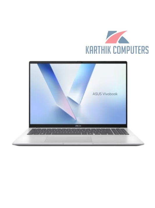 ASUS Vivobook 16 Copilot+ Laptop | Qualcomm Snapdragon X Processor | 16GB LPDDR5X RAM | 512GB PCIe Gen4 NVMe SSD | 16-inch WUXGA Display | Qualcomm Adreno Graphics | Wi-Fi 6E | Windows 11 Home (ARM) Thin & Light Laptop
