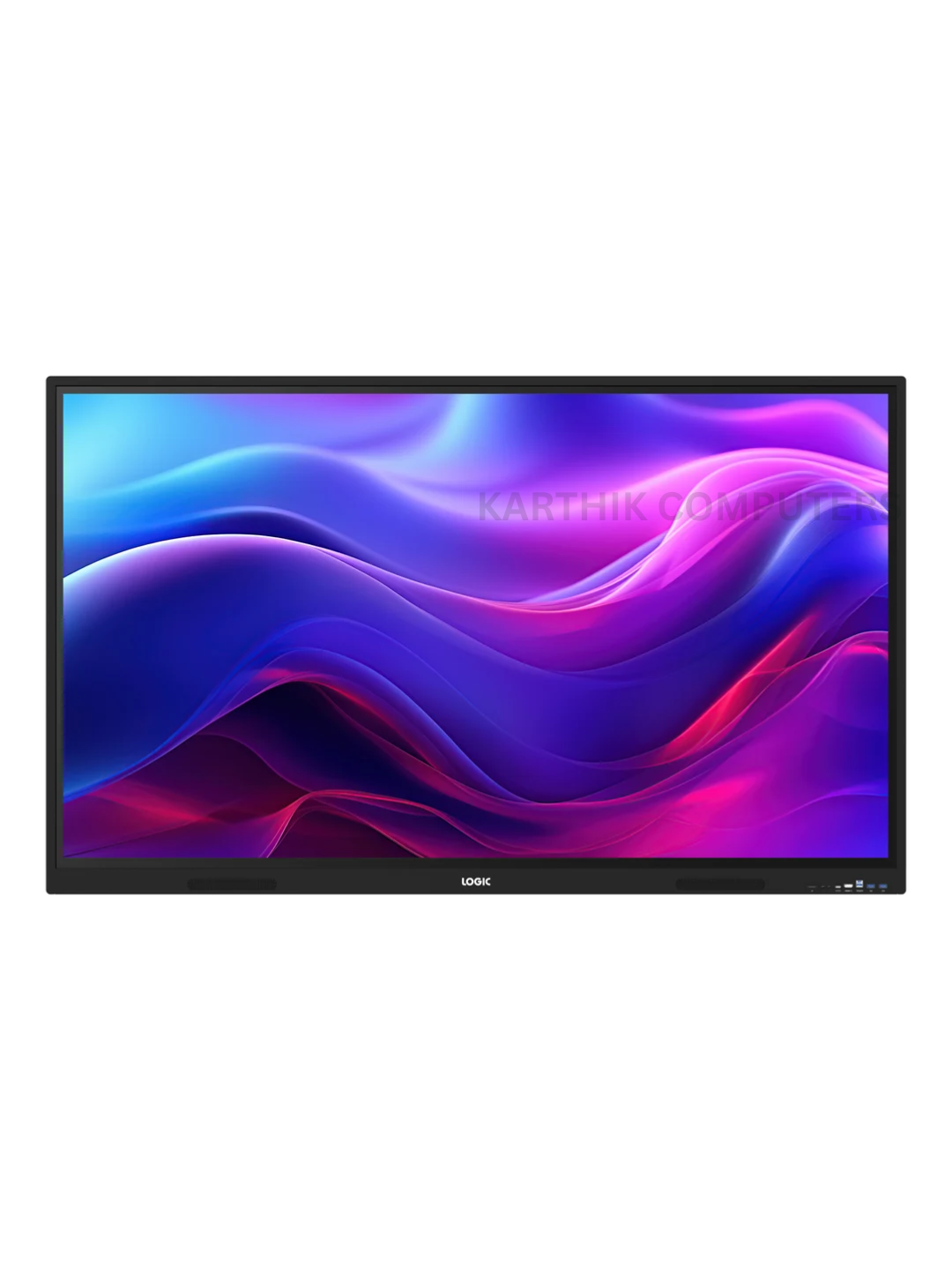 LOGIC ZX Series AI Interactive Flat Panel Display (65" / 75" / 86") | Google EDLA Certified | Android 14 | 4K UHD | 40-Point Touch | NeoAI | Wi-Fi 6