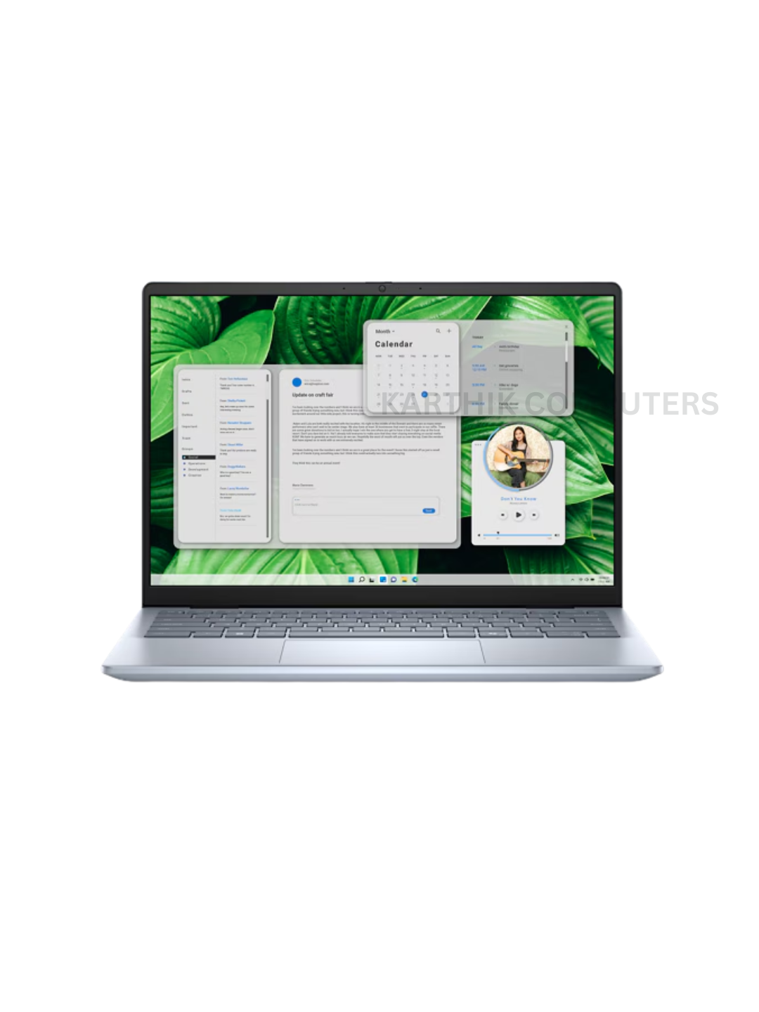Dell Inspiron 14 5445 Laptop | AMD Ryzen 5 8540U | 16GB DDR5 RAM (Upgradable to 32GB) | 512GB PCIe Gen4 SSD | AMD Radeon 740M Graphics | 14-inch FHD+ Display | Windows 11 Home + MS Office